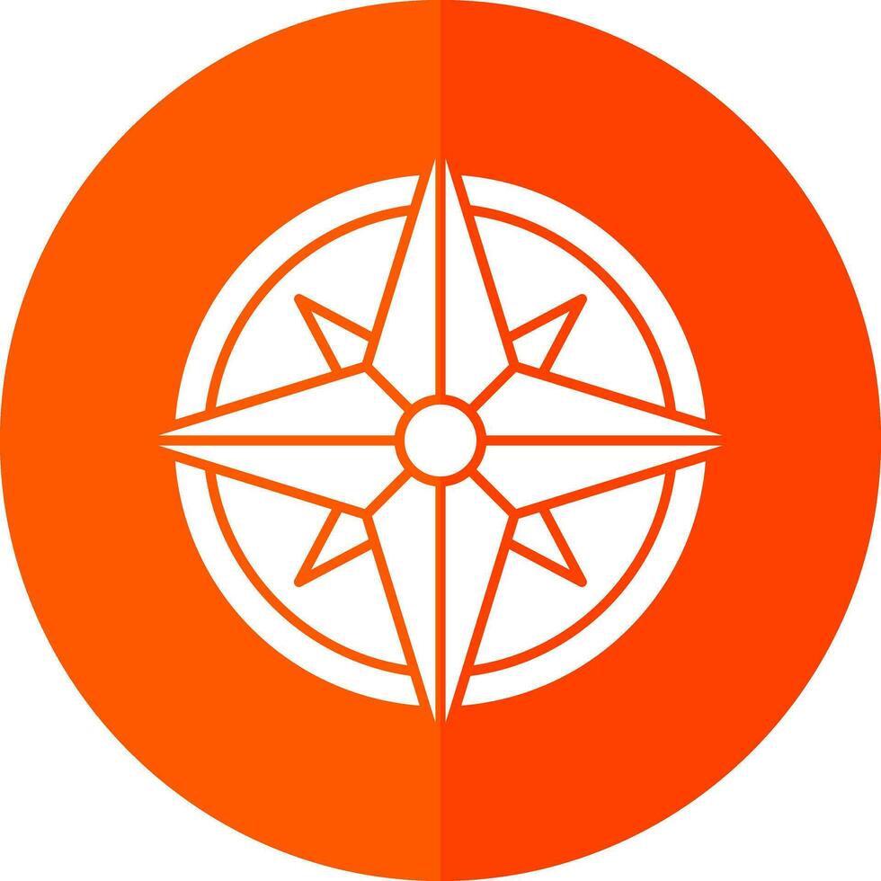 Wind rose Vector Icon Design