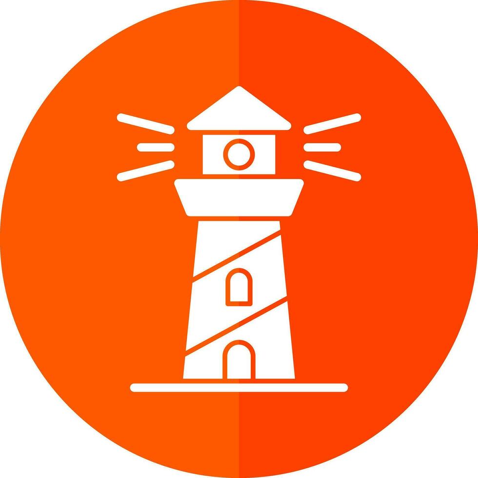 Lighthouse Vector Icon Design