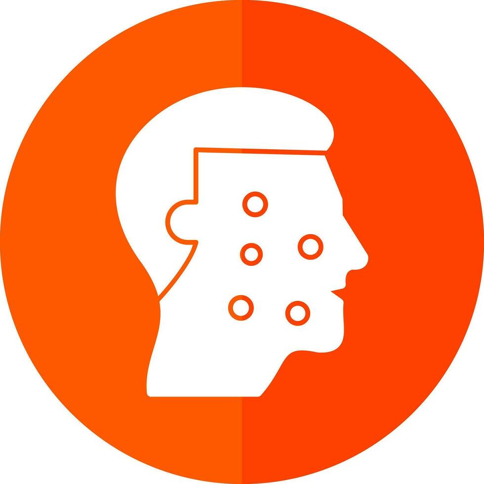 Redness Vector Icon Design