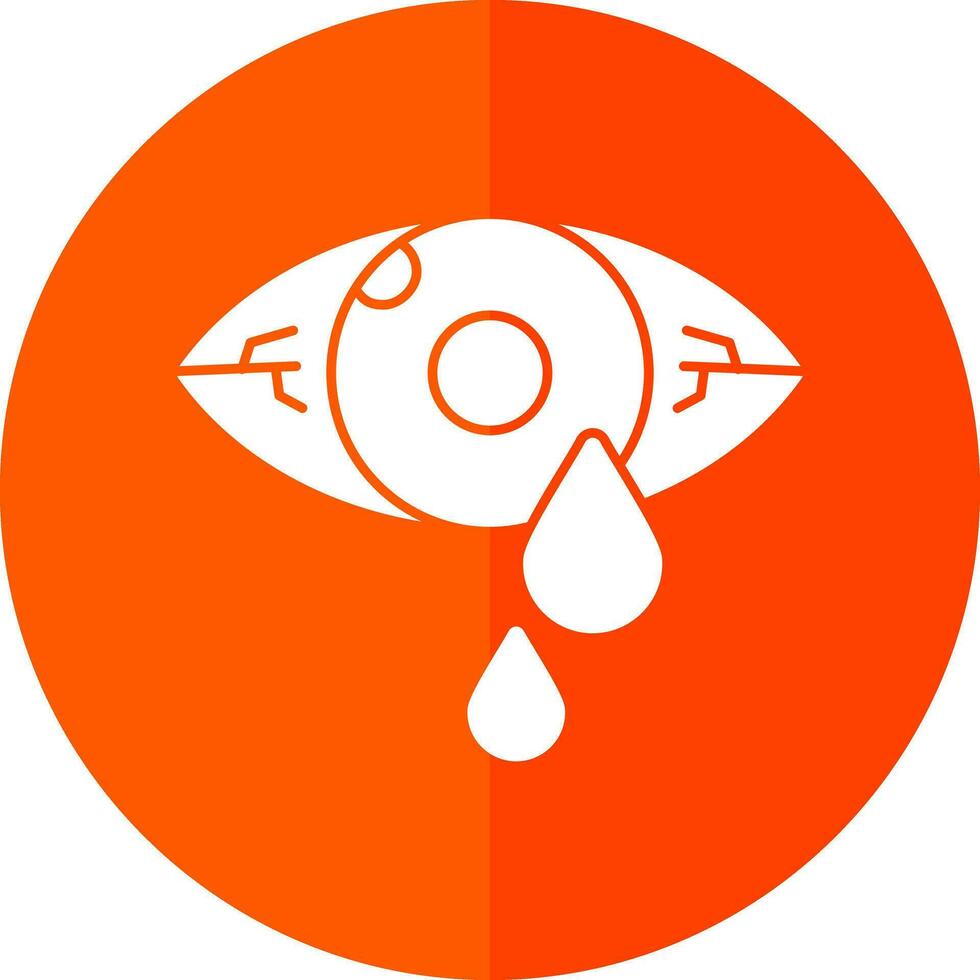 diseño de icono de vector de conjuntivitis