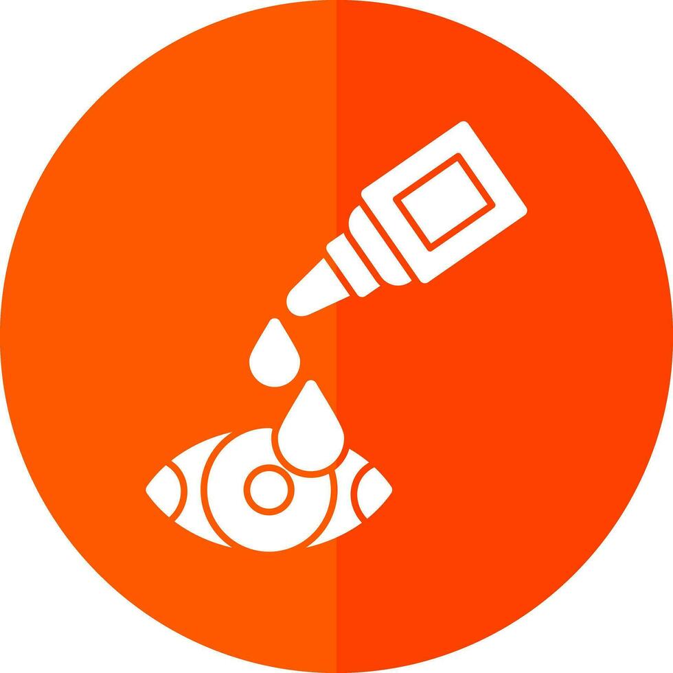 Eye drop Vector Icon Design
