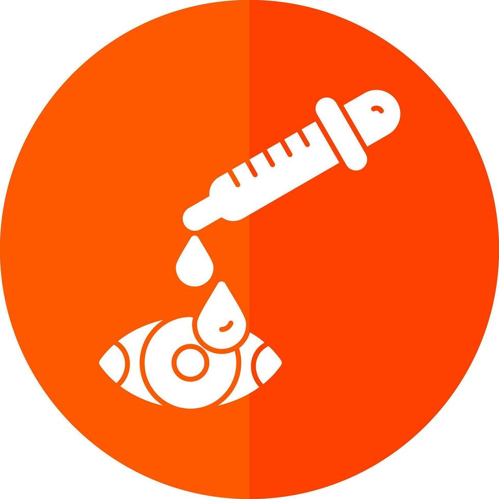 Eye drop Vector Icon Design