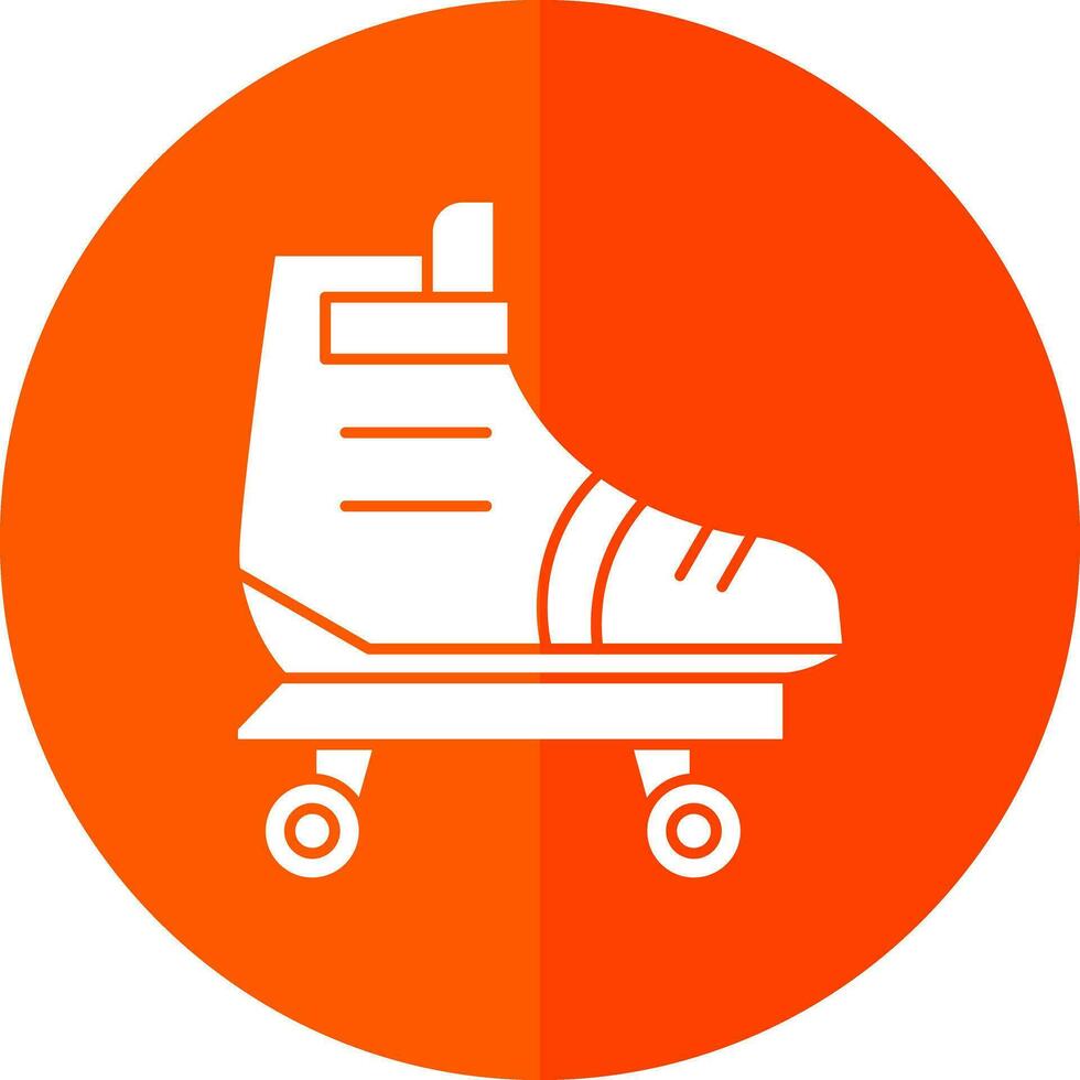 Roller skate Vector Icon Design