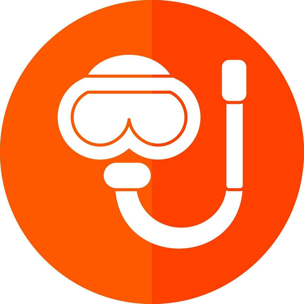 Snorkling Vector Icon Design