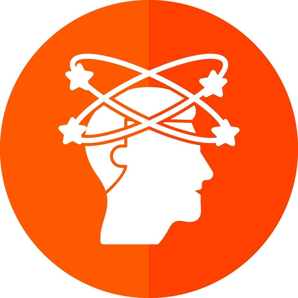 Dizziness Vector Icon Design