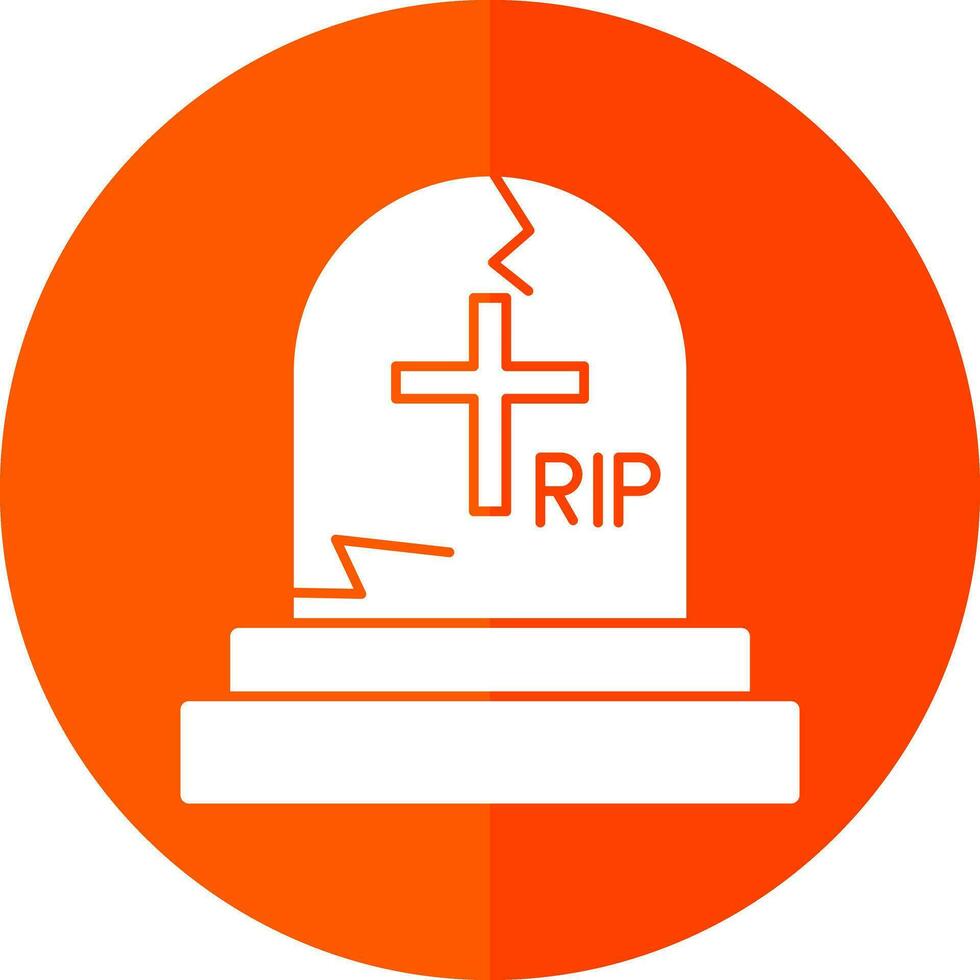 Cemetery Vector Icon Design