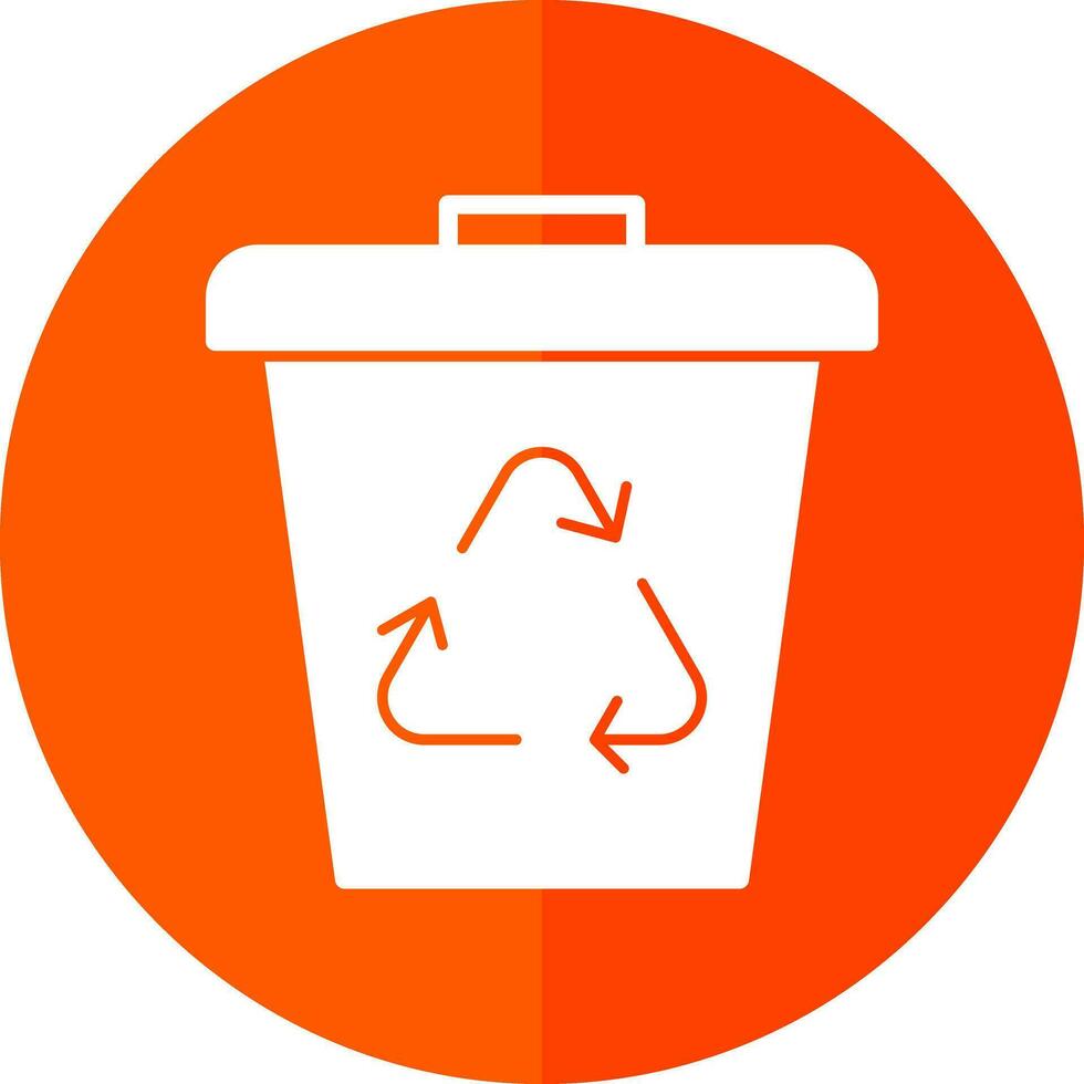 Waste bin Vector Icon Design