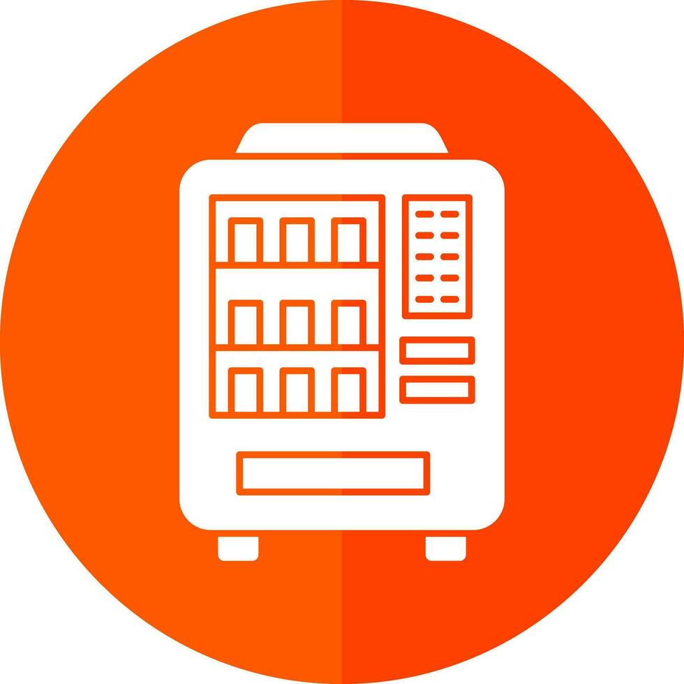 Vending machine Vector Icon Design