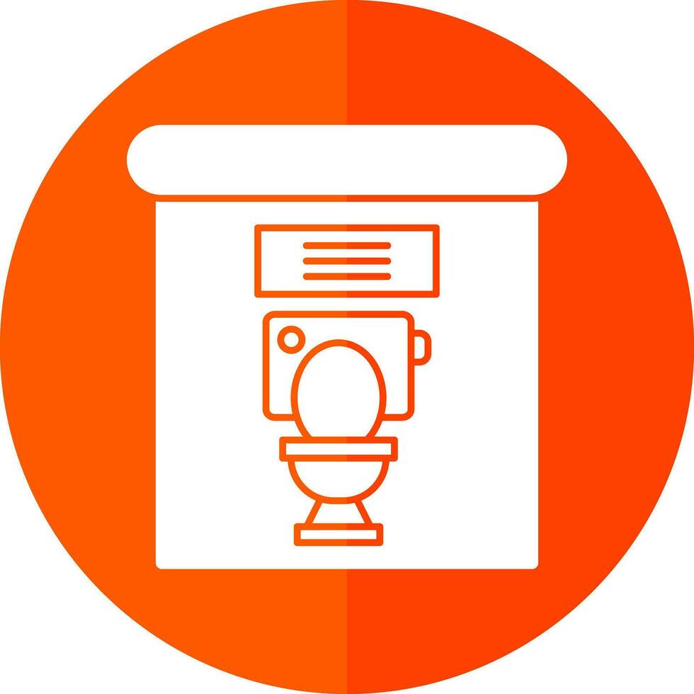 Restroom Vector Icon Design