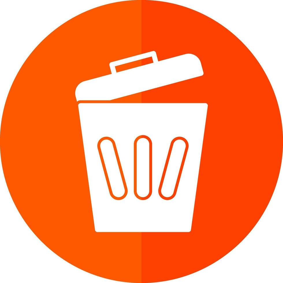 Trash can Vector Icon Design