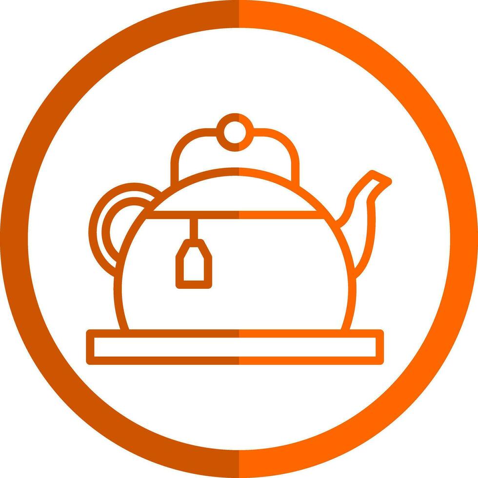 Teapot Vector Icon Design