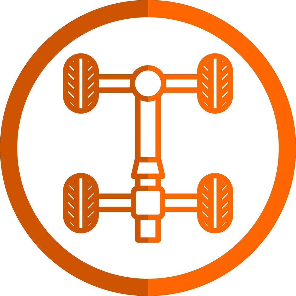 Chassis Vector Icon Design