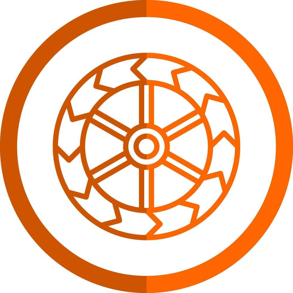 Wheels Vector Icon Design