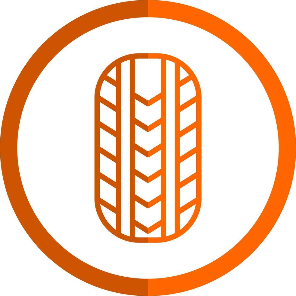 Tire Vector Icon Design