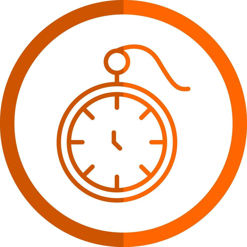 Pocket watch Vector Icon Design