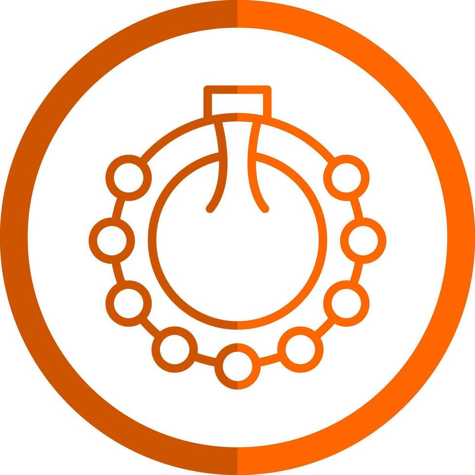 diseño de icono de vector de pulsera