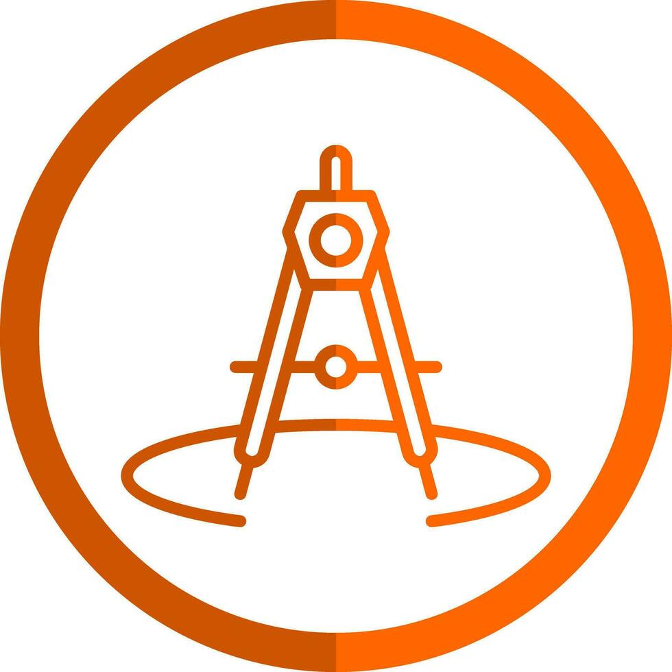 design compass Vector Icon Design