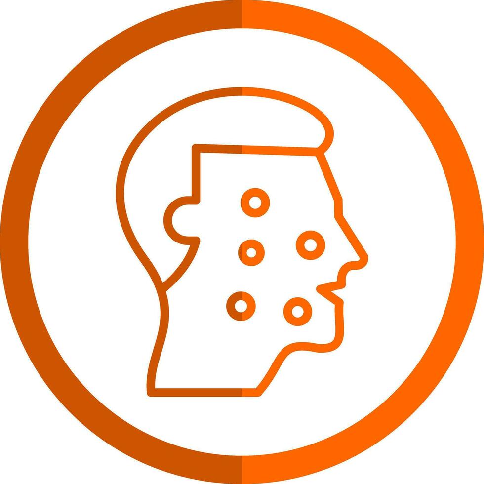 Redness Vector Icon Design