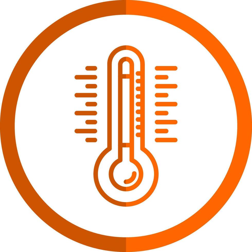 Thermometer Vector Icon Design
