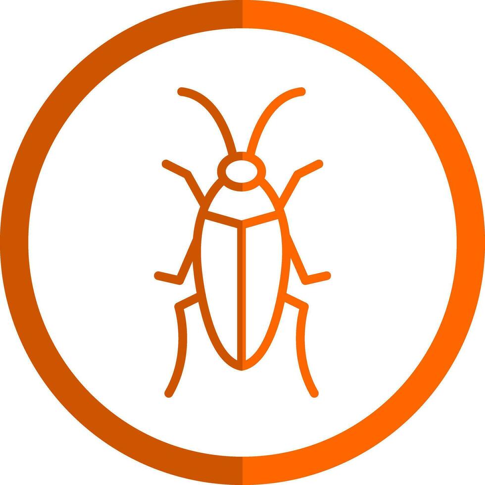 Cockroach Vector Icon Design