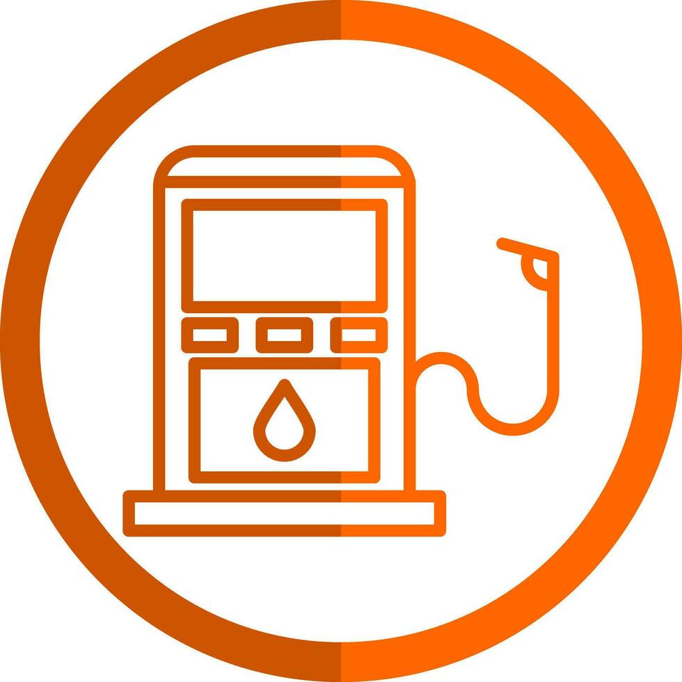 Gas pump Vector Icon Design