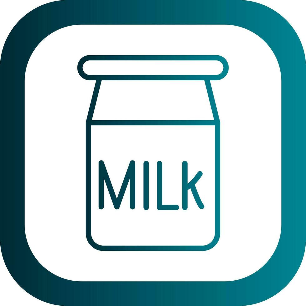 diseño de icono de vector de leche