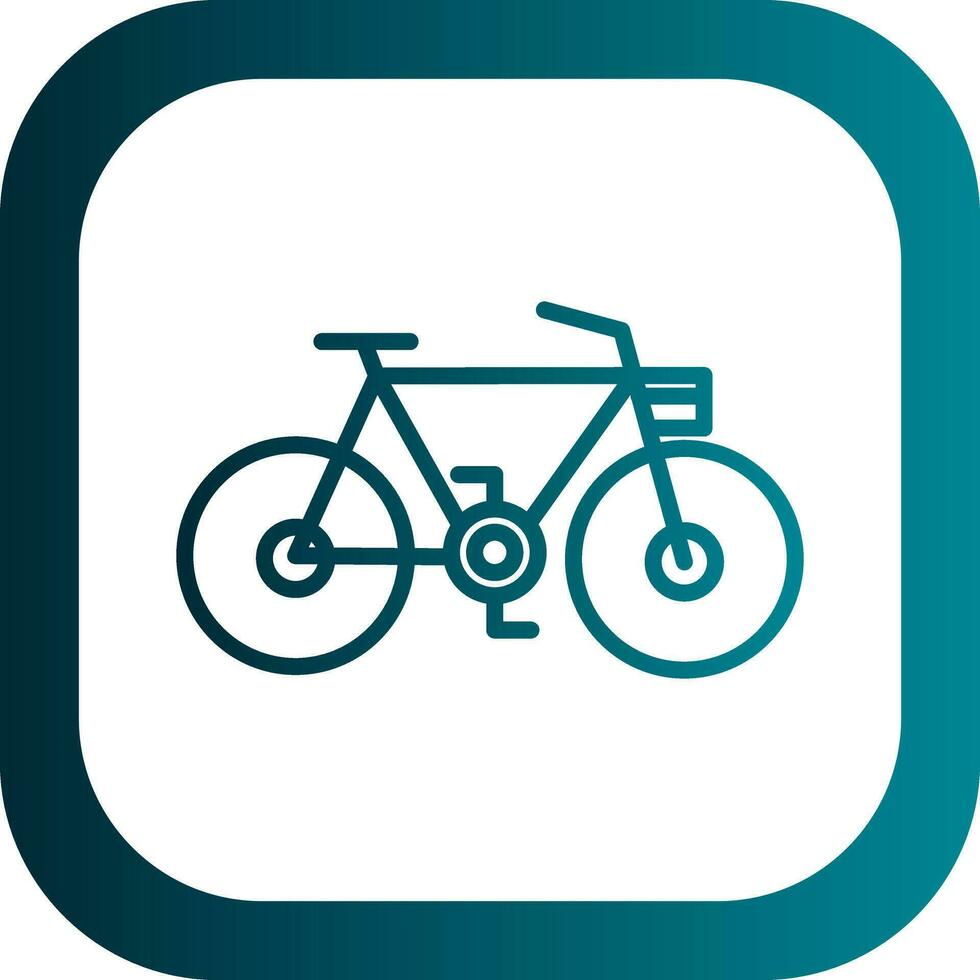 diseño de icono de vector de bicicleta