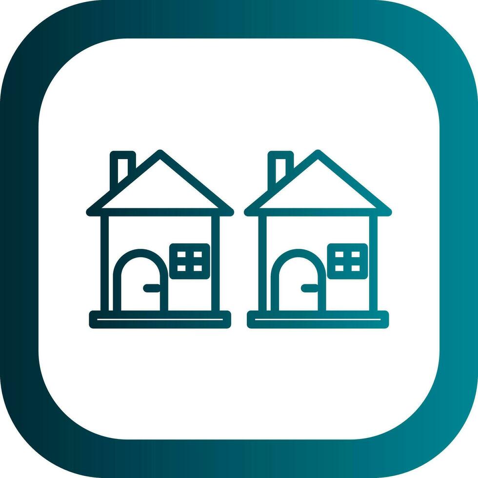 Houses Vector Icon Design