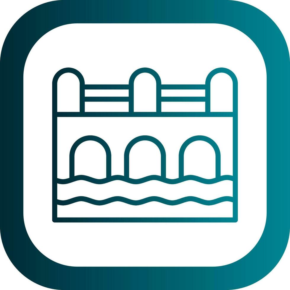 Canal Vector Icon Design