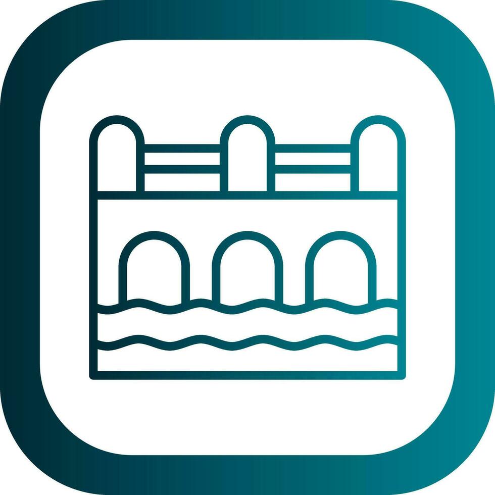 Canal Vector Icon Design