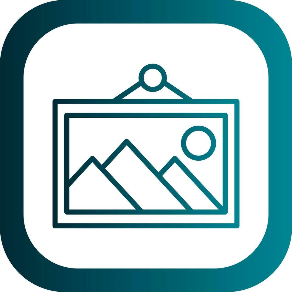 Painting Vector Icon Design