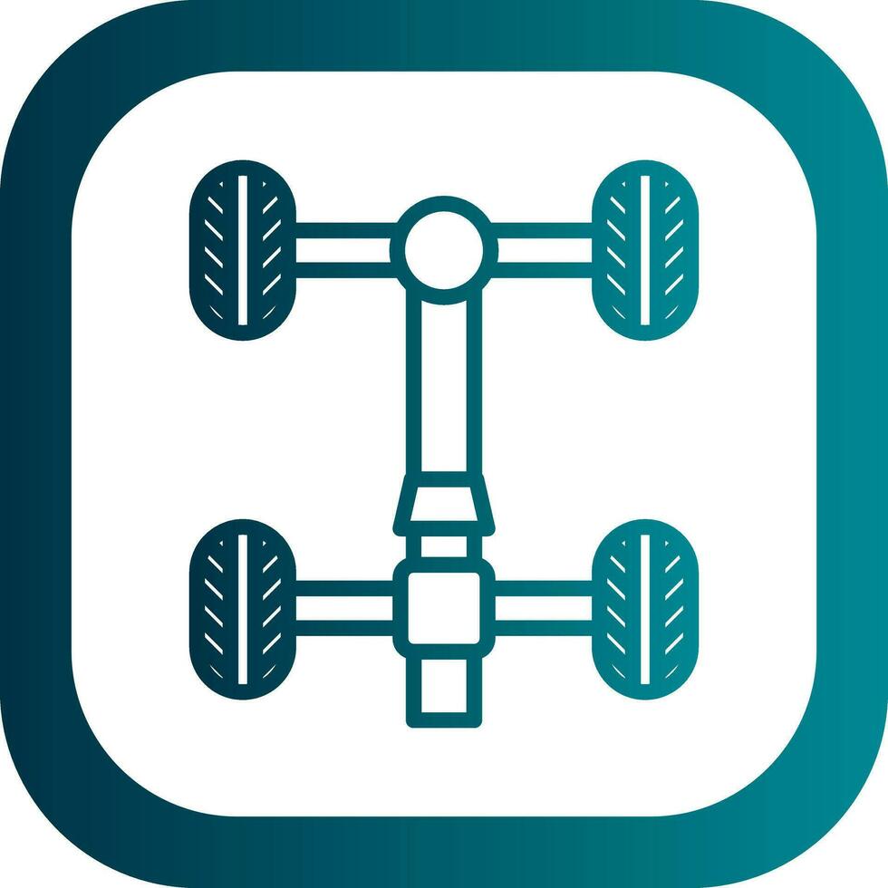 Chassis Vector Icon Design