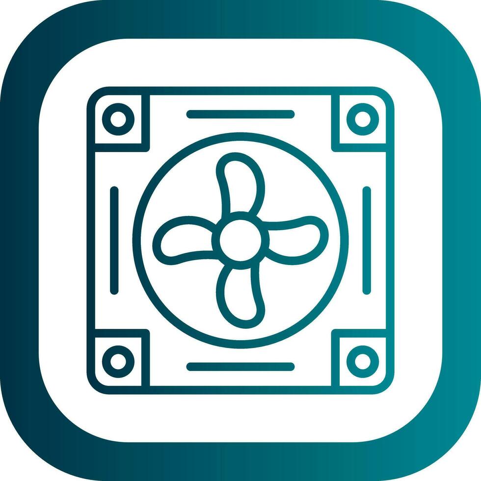 Cooler Vector Icon Design