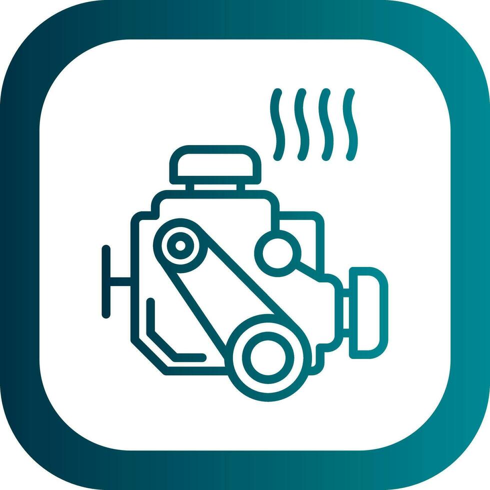 Engine Vector Icon Design