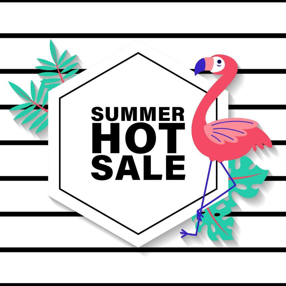 Summer sale brochure discount vector. Special price offer coupon for social media post,  promotion ad, shopping flyer, voucher, website campaign and advertising vector