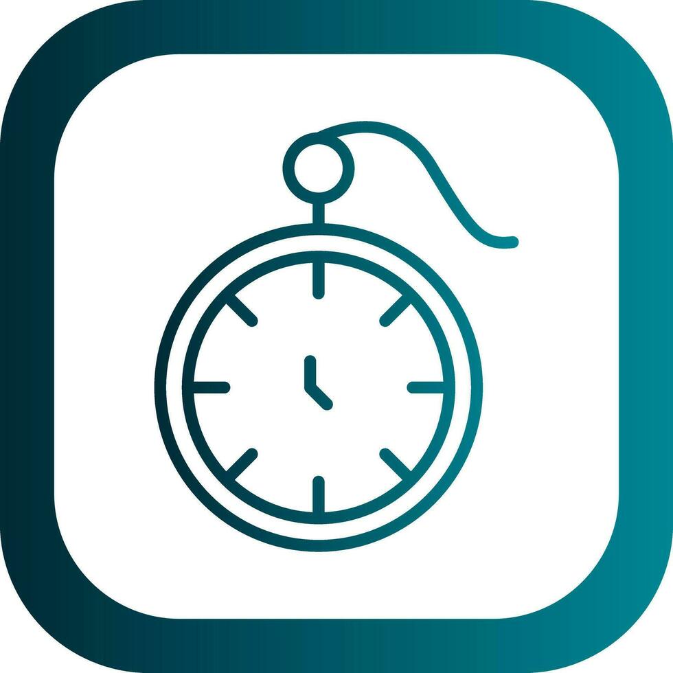 Pocket watch Vector Icon Design