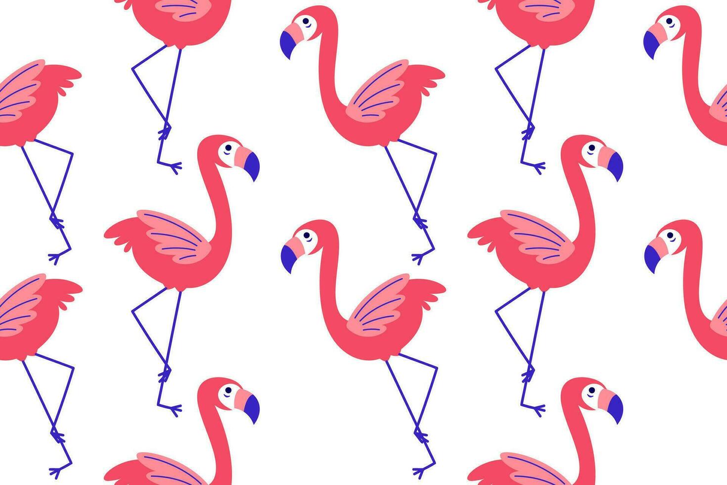 Colourful Summer Seamless Pattern beauty background wallpaper for summertime textile, wraping paper or graphic print vector