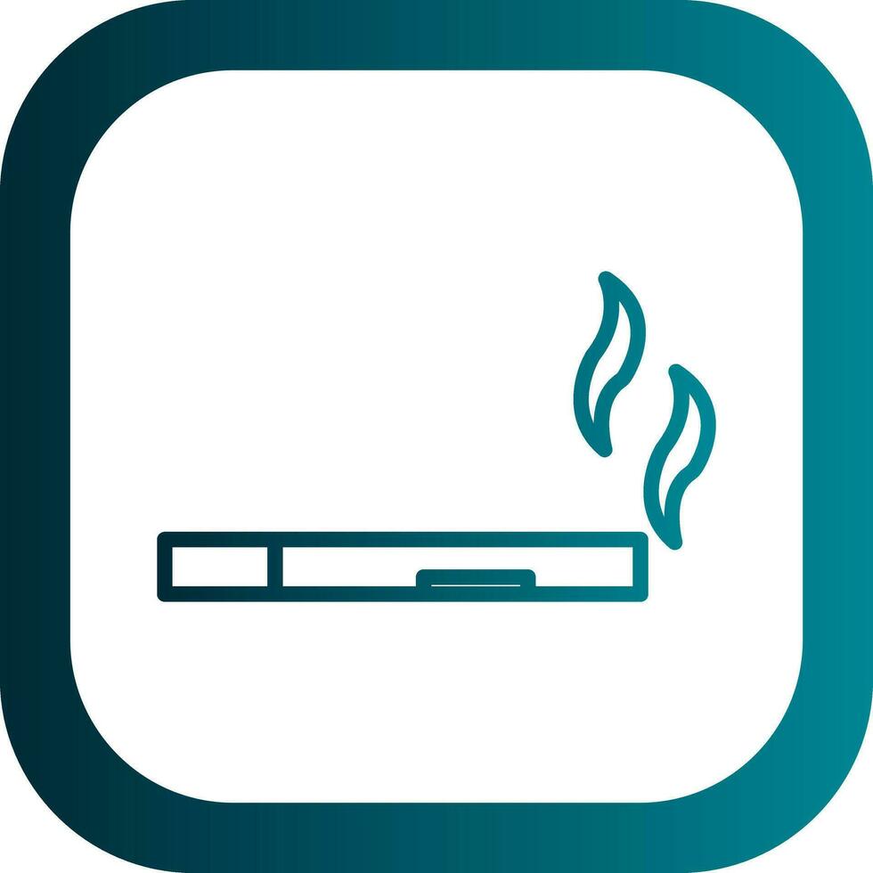 Cigar Vector Icon Design