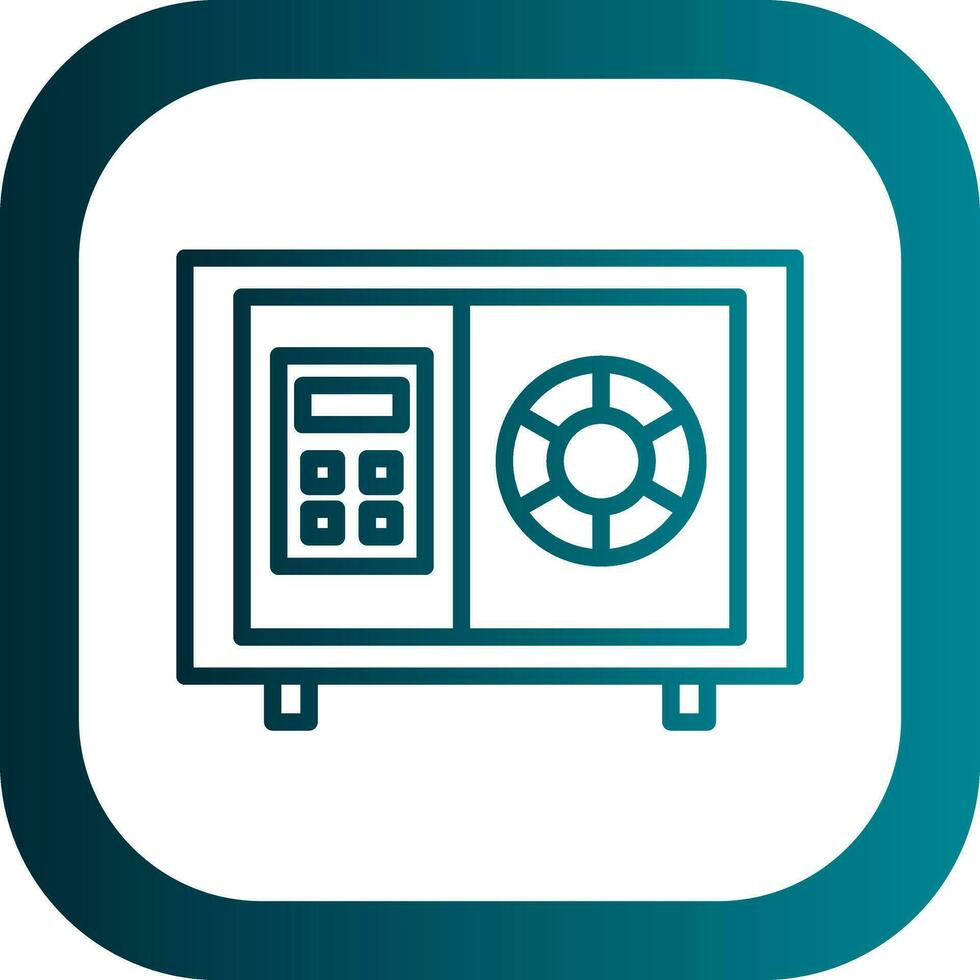 Safe box Vector Icon Design