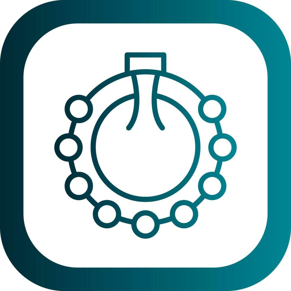 diseño de icono de vector de pulsera