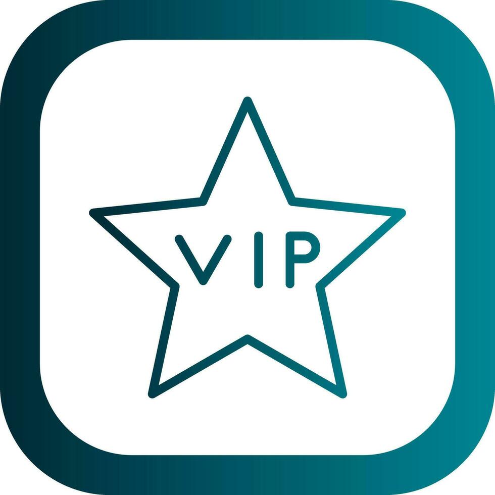 VIP Vector Icon Design