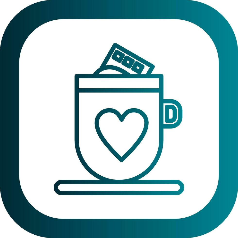 Hot chocolate Vector Icon Design