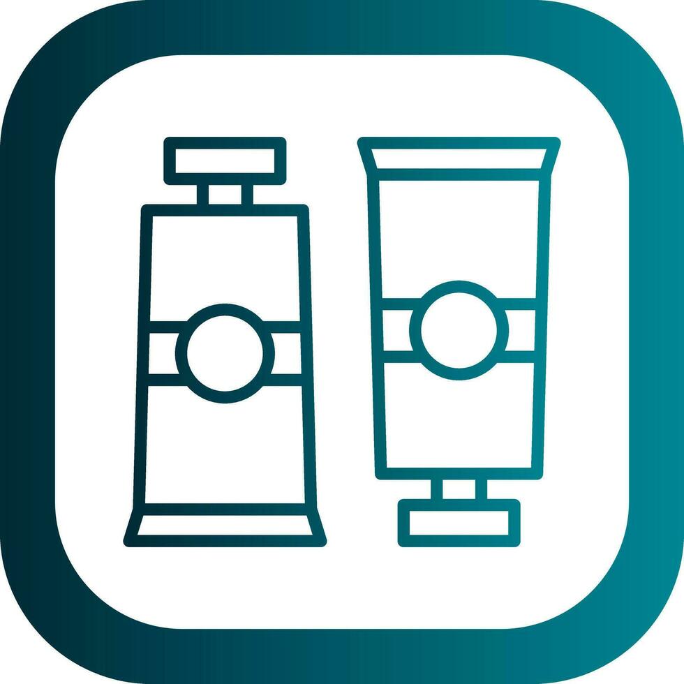 Oil paint Vector Icon Design