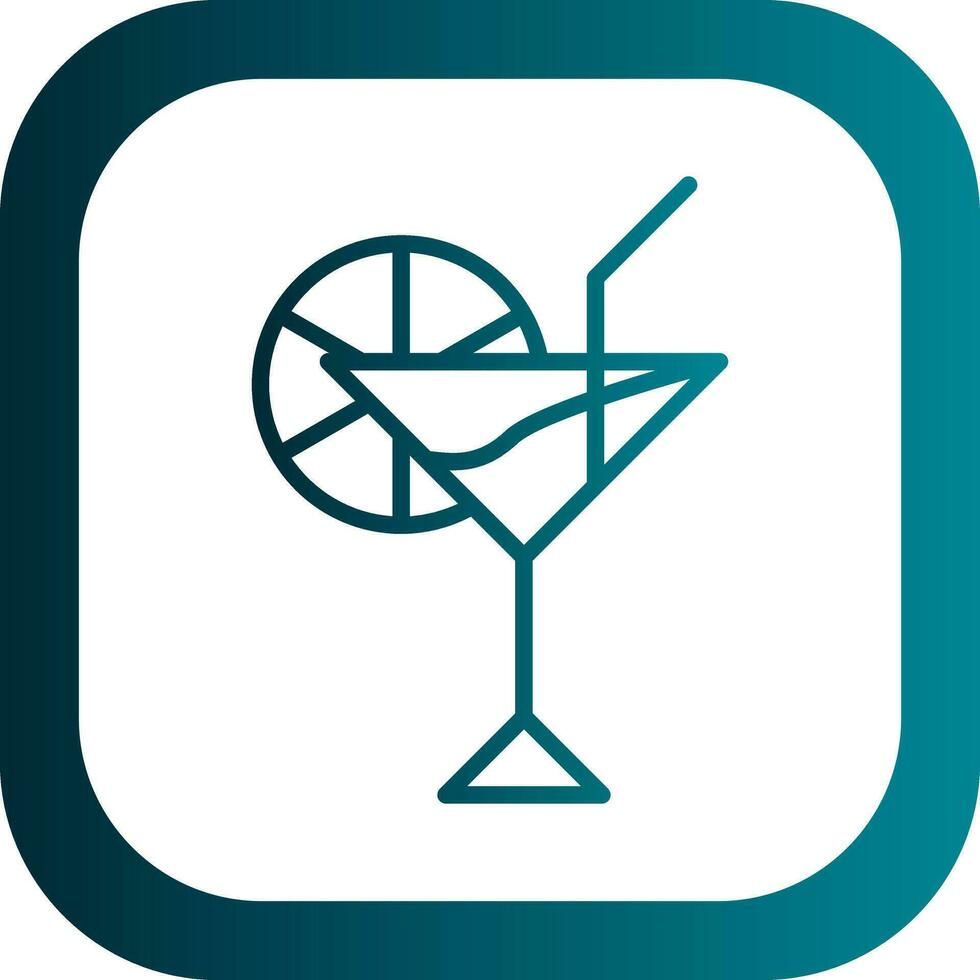 Gin Vector Icon Design