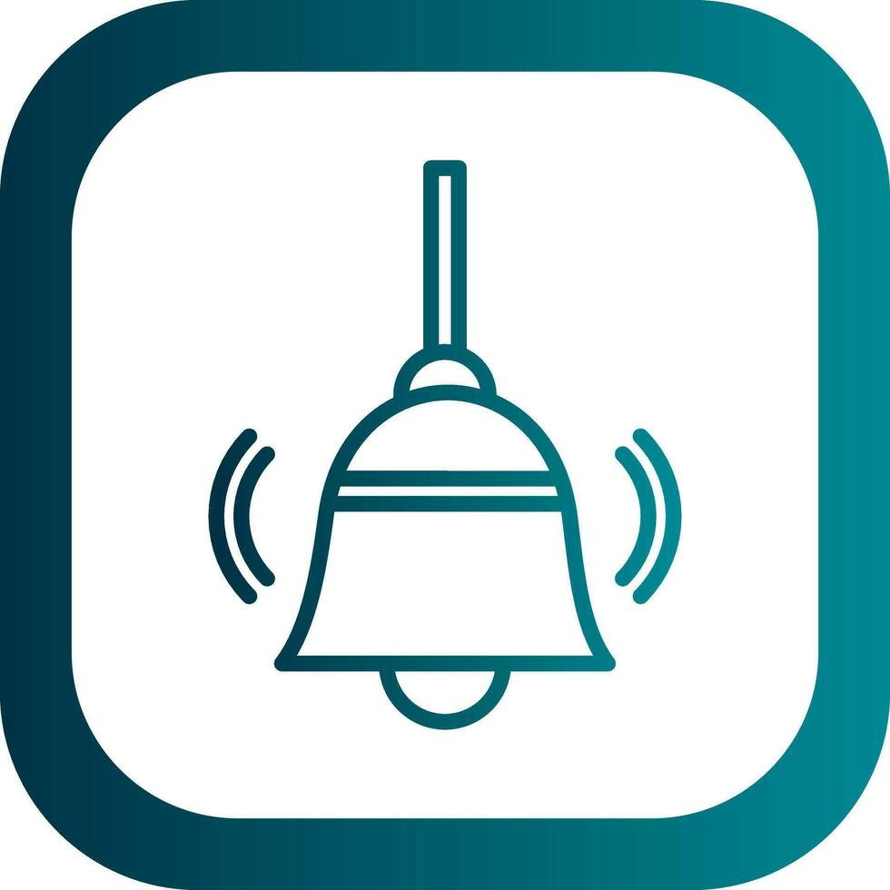 diseño de icono de vector de campana