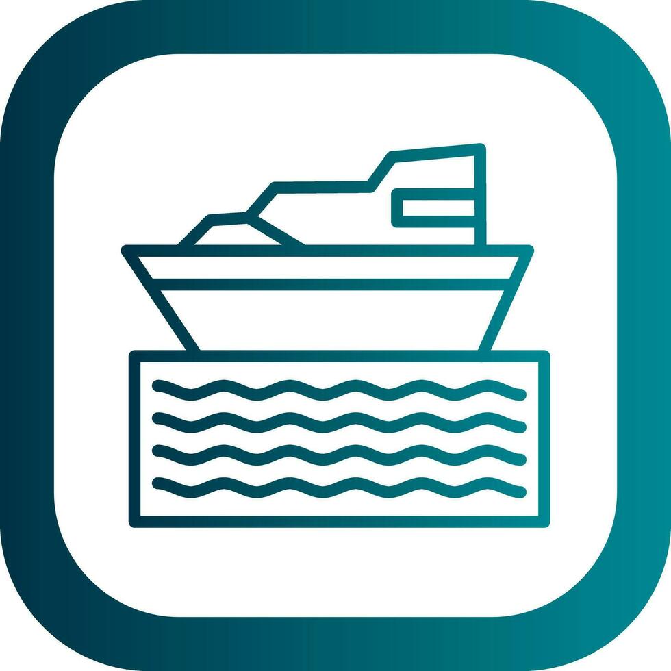Boat Vector Icon Design