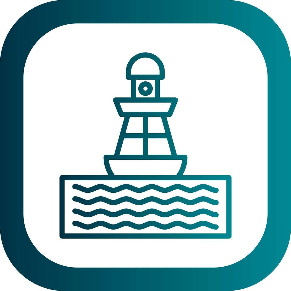 Buoy Vector Icon Design