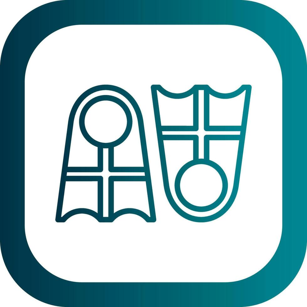Fins Vector Icon Design