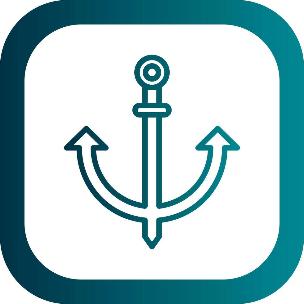 Anchor Vector Icon Design