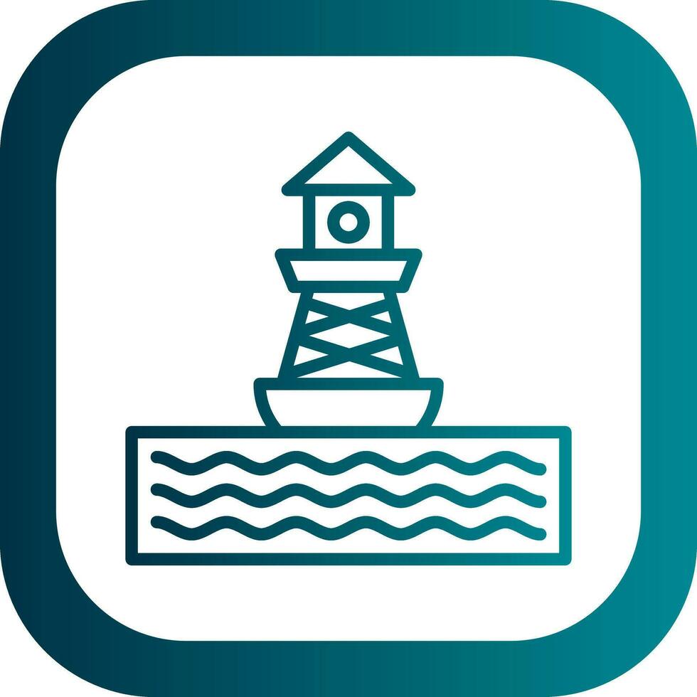 Buoy Vector Icon Design